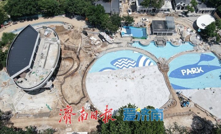 一年四季 泉在济南丨泉城公园水上世界改造，打造“公园里的微度假文化街区”