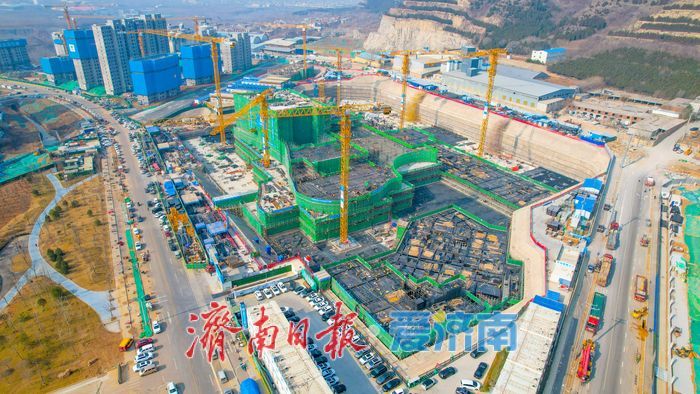 项目强省会｜济南“南城”健康新引擎！济南市第一人民医院新院区拔地而起