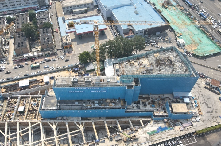 济南经十路旁打造“地铁上盖综合体”