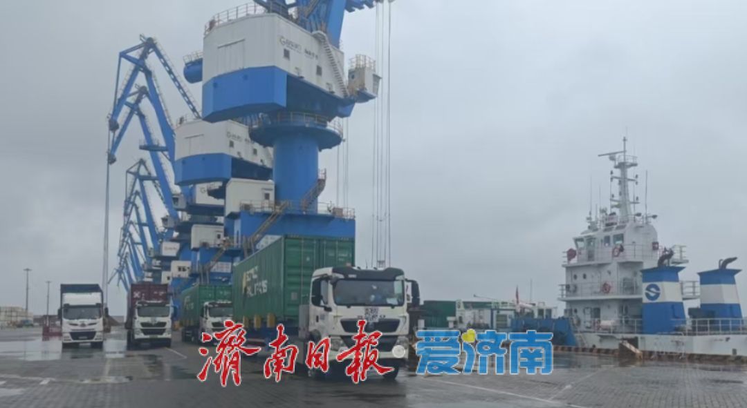 小清河“海河联运”通道再添新动能