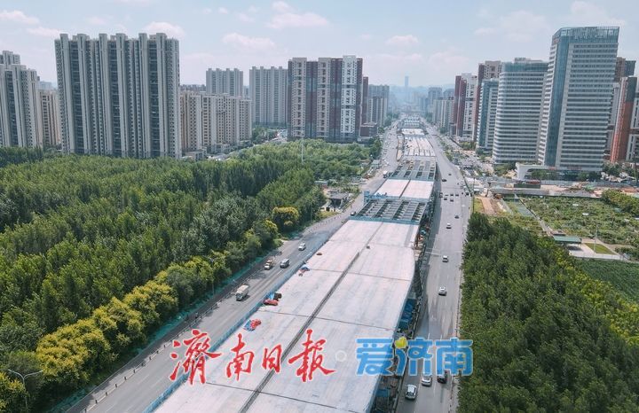 项目强省会｜济南凤凰黄河大桥南延工程多区段实现桥面连通