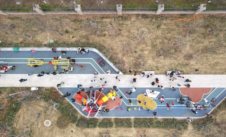 济南机场文化公园周末火出圈