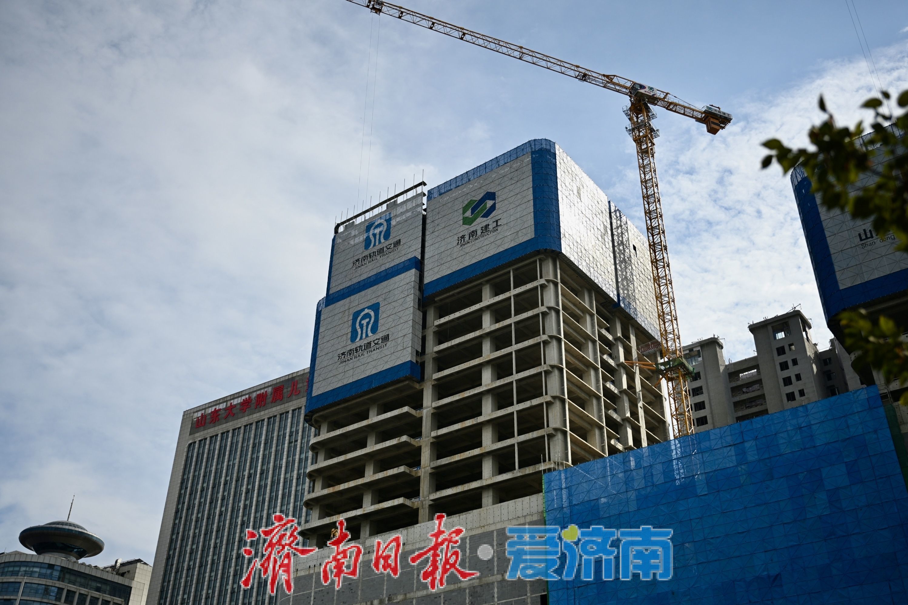 项目强省会｜济南轨交4号线市立五院站综合体加快建设 构建槐荫复合型TOD城市地标