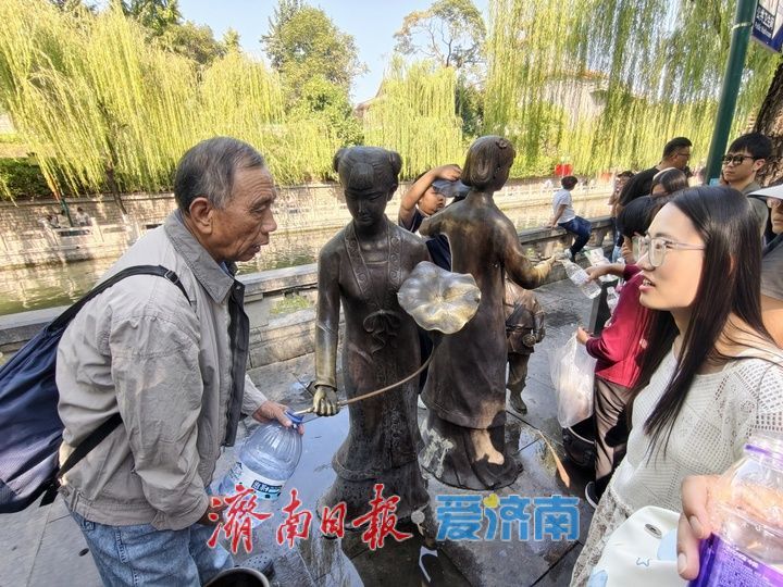 探泉、品泉，赏泉 游客沉浸式感受济南泉水文化