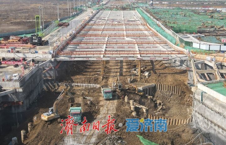 项目强省会｜黄河大道二期基础设施建设加速推进