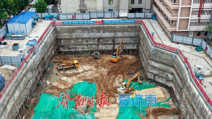 山东省第二人民医院新楼建设进展顺利 主体工程稳步推进