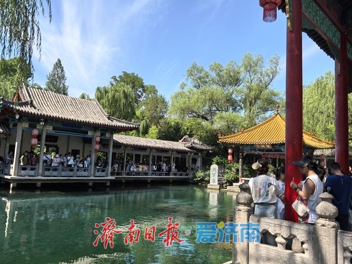 何以消暑，泉畔吃茶