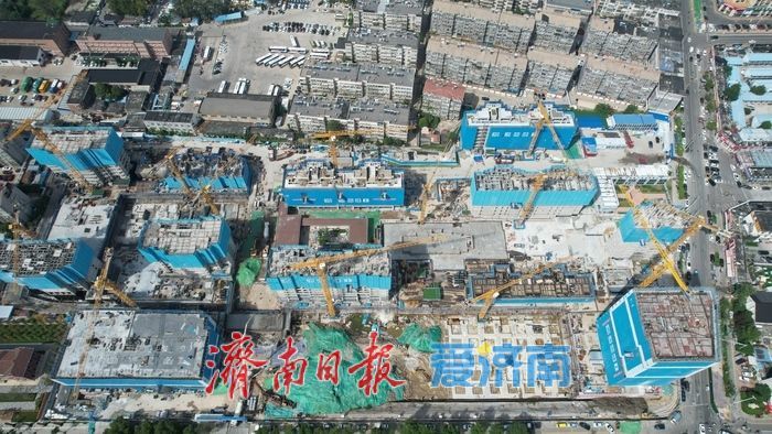济南元首针织项目建设加速，打造城市更新新典范