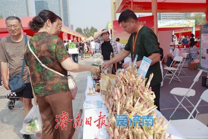 打卡农民丰收节 感受泉城好“丰”景