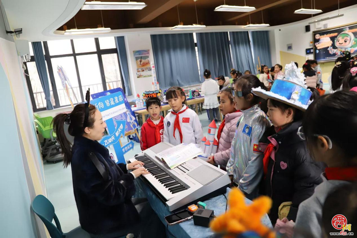 燕山小学航天主题乐考 ：让“四能”精神浸润童心