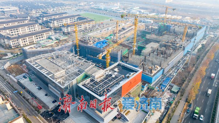 济南西部新地标加速崛起 银泰百货项目建设稳步推进