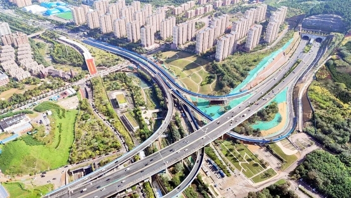 济南龙鼎立交匝道9月29日通车，龙鼎T形全互通立交全面建成投用