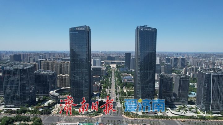 雨歇风霁万象新 济南高新区邂逅绝美晴空