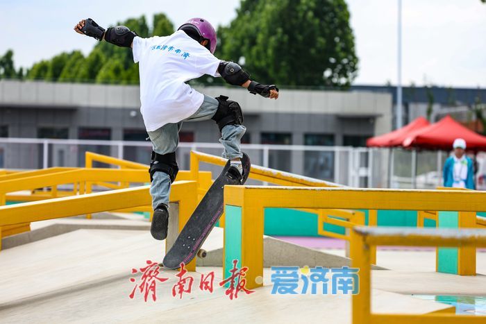 “小孩姐”领衔国际，小将闪耀省赛！济南滑板省运斩获4金5银