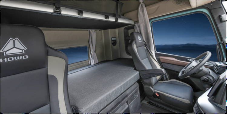 豪沃TS8×4载货车为绿通运输而生