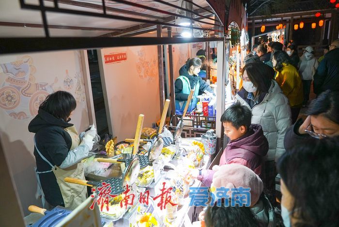 一年四季 泉在济南丨文创美食齐聚 五龙潭迎春好物市集年味爆棚