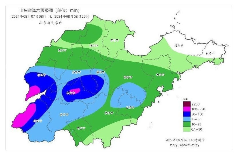 重要天气预报：7日白天至8日我市有中到大雨局部暴雨