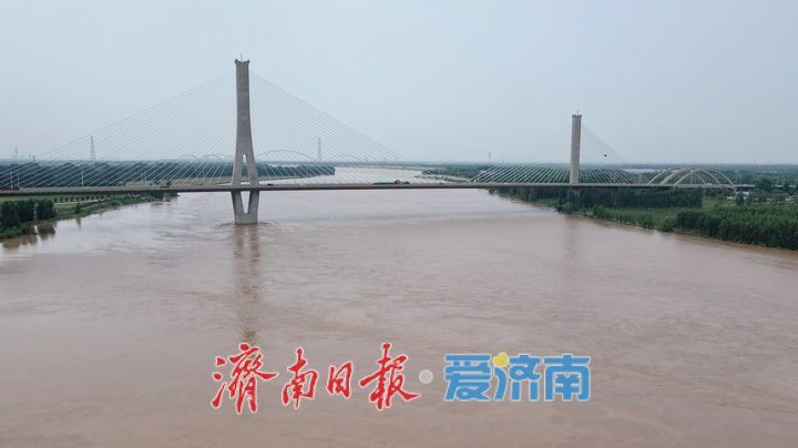 大河奔流！黄河济南段流量突破4000立方米每秒