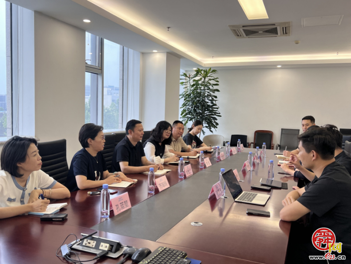 市商务局赴历城、高新调研重点电商企业