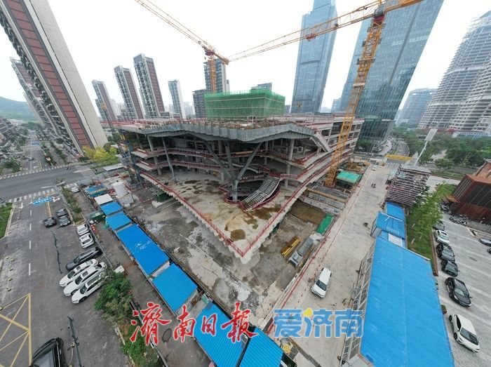冲刺文化标杆！济南CBD华润C2地块（剧院）建设持续推进
