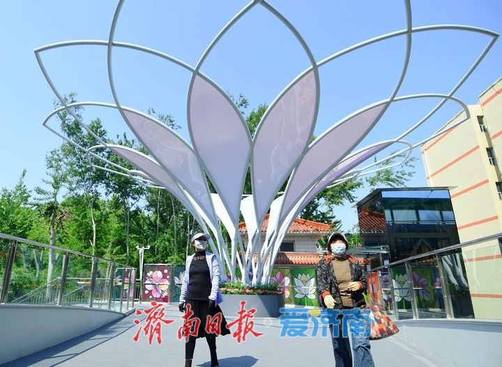 从“能过街”向“好过街”跃升，济南4座新建过街天桥今日正式启用