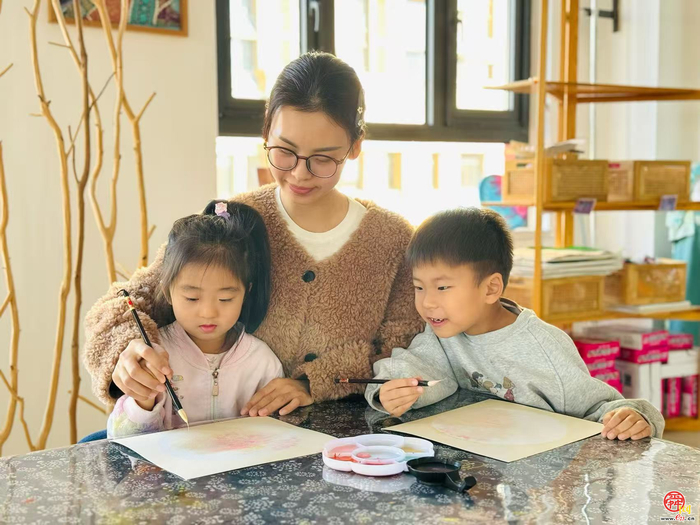 朝霞染天，济南市天桥区云世界实验幼儿园这场“自然美育课”太惊艳！