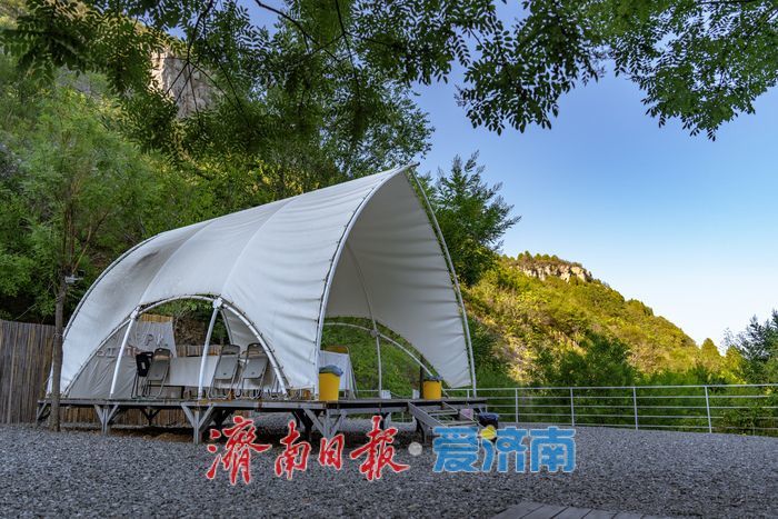 帐篷扎进山水间！济南周边露营经济“百花齐放”激活绿色动能