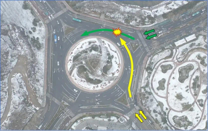 出行注意！济南旅游路历阳大街环岛通行有变