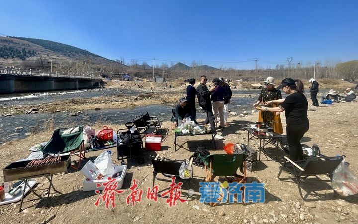 春日玉符河，趣享烧烤露营时光
