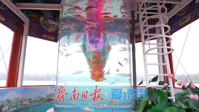 大明湖“明湖龙宫”焕新亮相，解锁雨荷IP沉浸式新体验