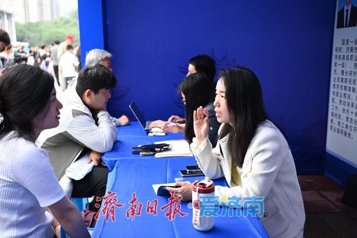 锚定新业态 就业觅新机 济南新就业形态专场招聘会供需两旺