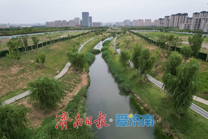 项目强省会｜济南龙脊河公园改造工程有序推进，预计7月中旬以崭新面貌开放