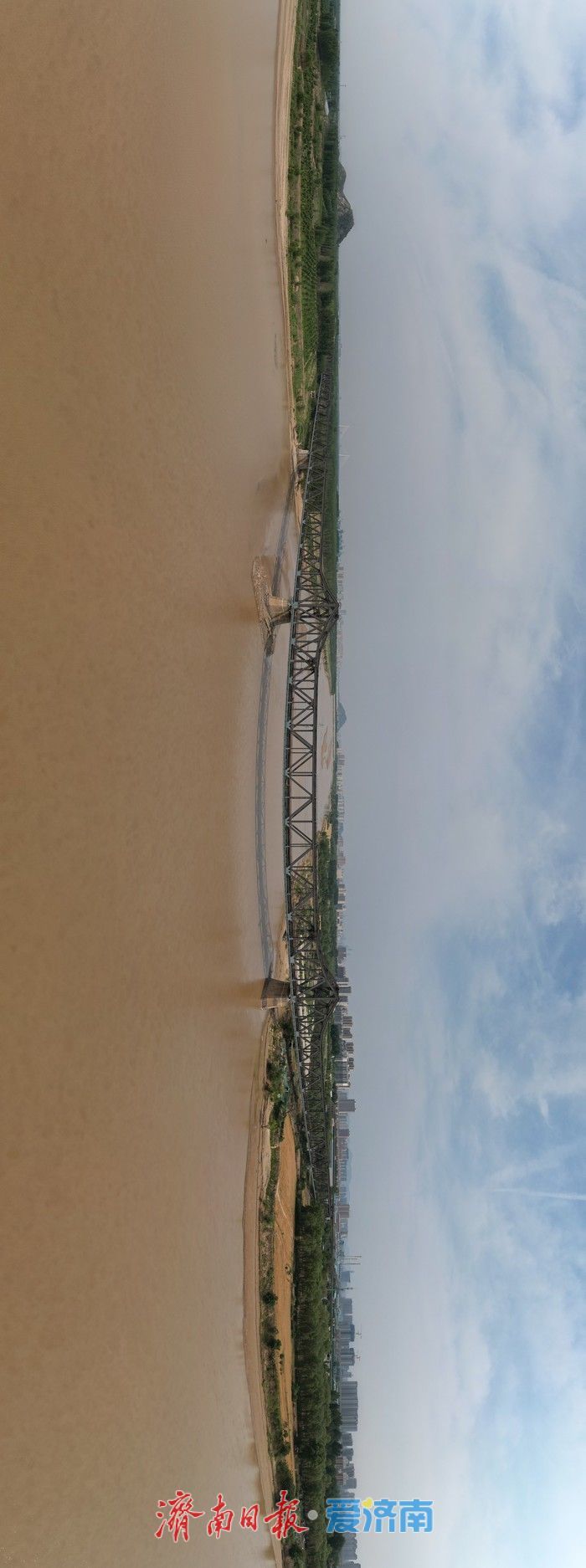 一年四季 泉在济南丨沿黄生态廊道上的钢铁巨龙