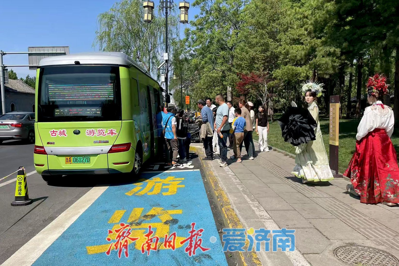 “五一”历下景区商圈出行攻略：网约车电子围栏+摆渡车双管齐下