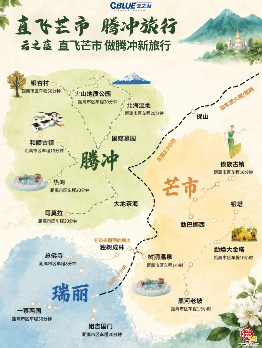 济南直飞芒市航班开通 鲁滇再添便捷空中通道