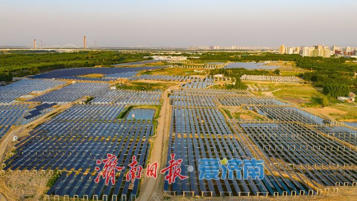 济南首个“渔光互补”光伏项目并网 一地多用催生绿色振兴新动能