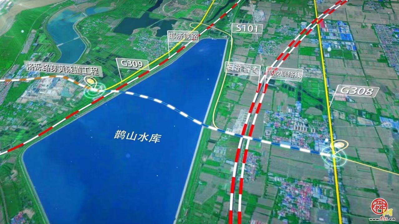 济南济泺路北延黄河隧道建成通车