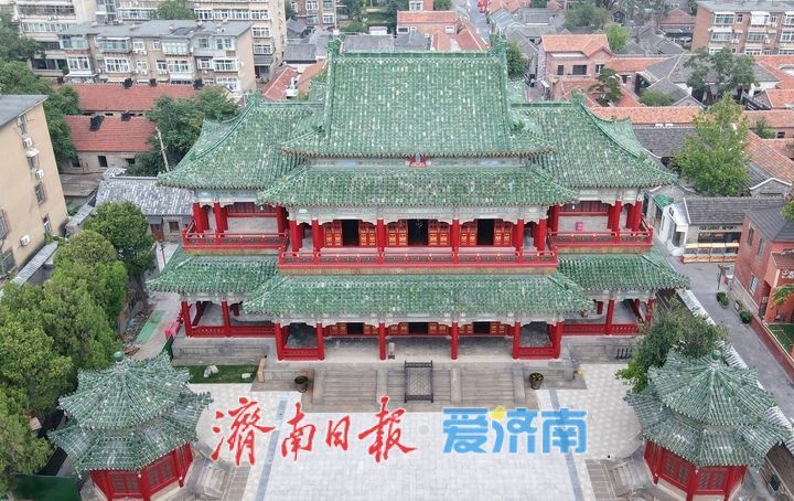 登阁远眺倚“古”望“今”！山东古建筑博物馆核心景观“辰光阁”正式对外开放