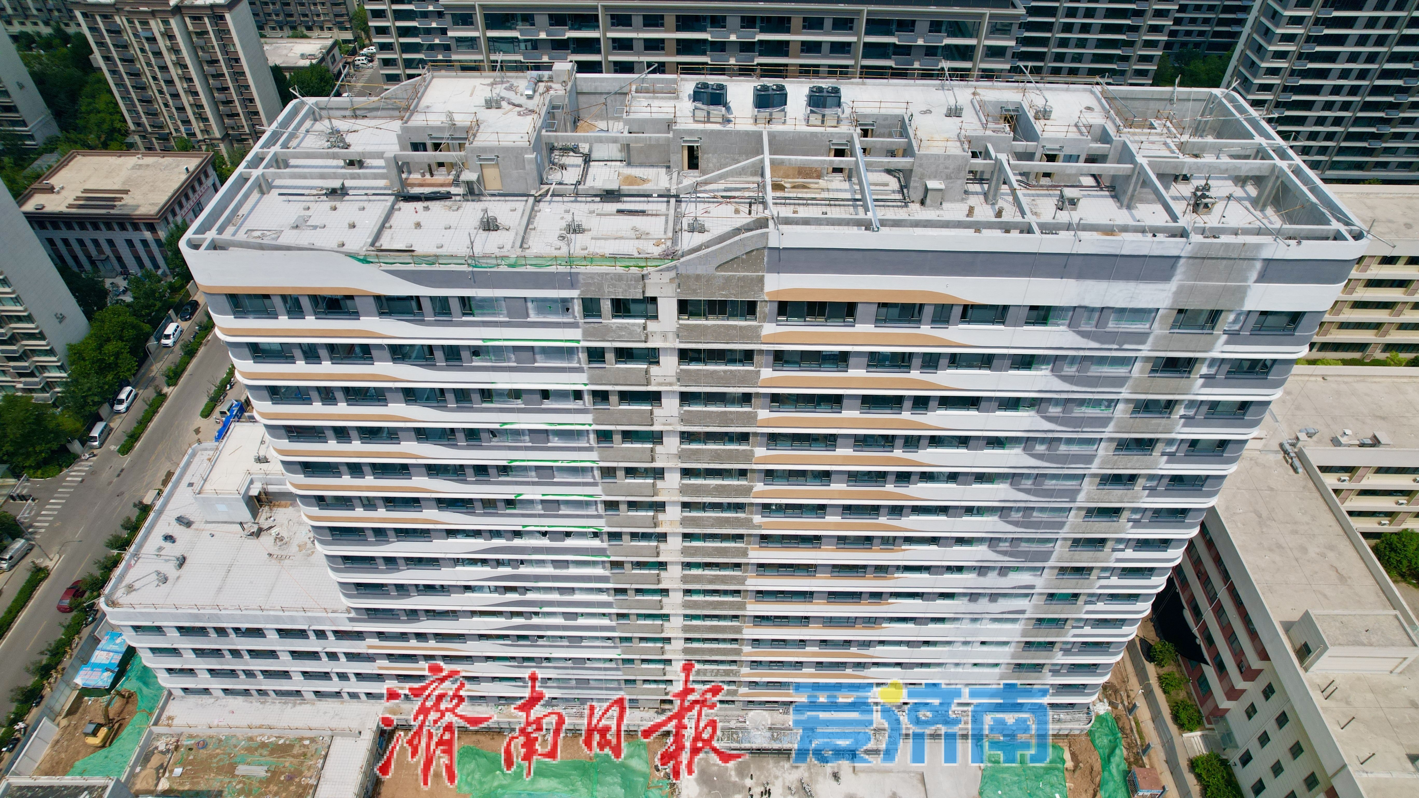 项目强省会｜建设提速提质 筑牢民生底线 济南市社会福利院迁建项目按下建设“快进键”