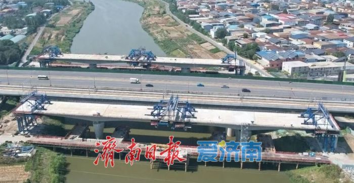 点上突破、线上拉通、面上成势！凤凰黄河大桥南延工程全速推进