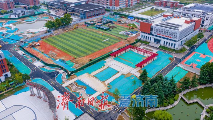 项目强省会｜扩容提质筑新校！济南高新区实验中学三期扩建项目有序推进