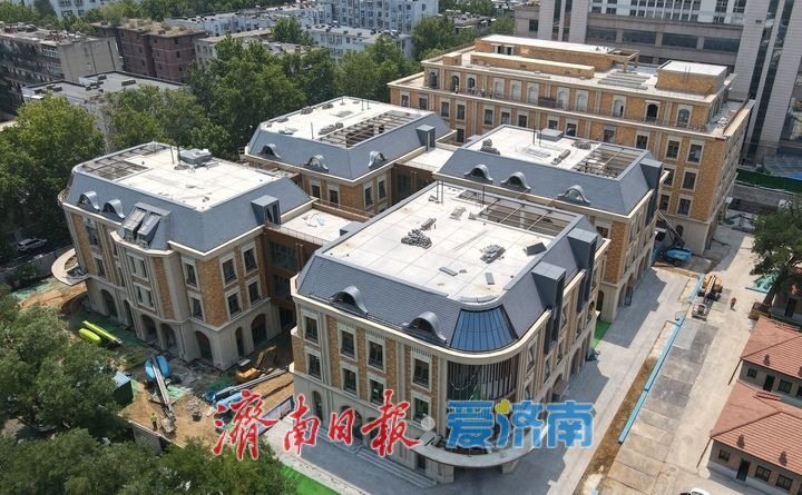 百年商埠区改造更新，老济南宾馆旧址迎新貌