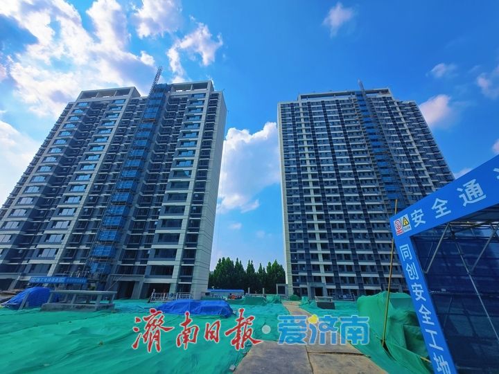安居提速盼新居！济南槐荫区东吴家堡、南吴家堡、南沙王庄三村安置房主体封顶