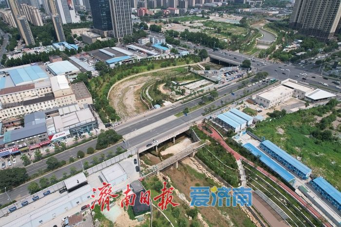 大辛河景观焕新 滨水幸福廊道串起泉城诗意生活