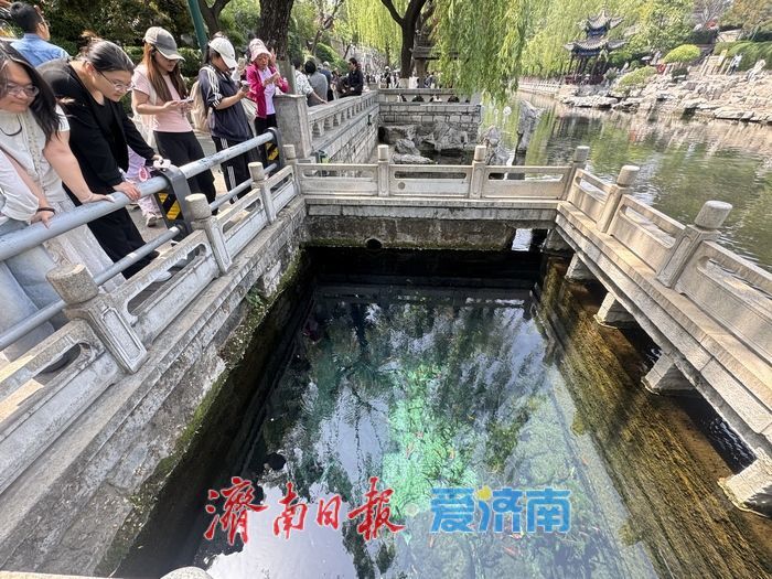 春日泉韵浓 玛瑙泉景致怡人