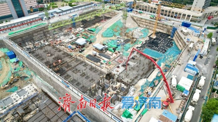 项目强省会｜天桥区城市更新重点工程提速 标山二期A地块迈入地下室施工阶段