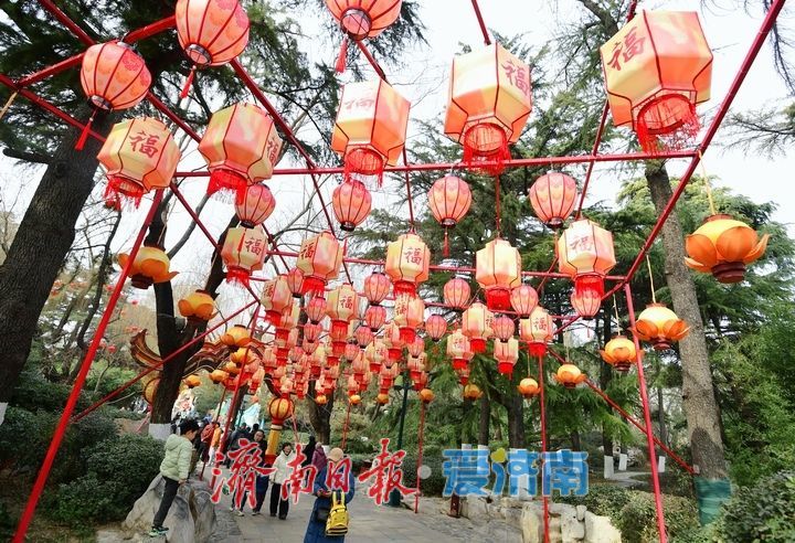 灯绘泉城、非遗集结，天下第一泉迎春花灯会蓄势待发