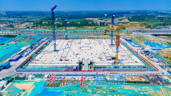 泉韵筑地标 文化启新篇 济南起步区市博物馆项目建设初具规模