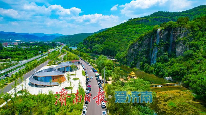 柳埠玉水画廊铺展南山夏日清凉长卷