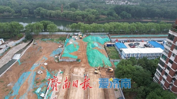 打通断头路！腊山河西路南延“新动脉”雏形初现